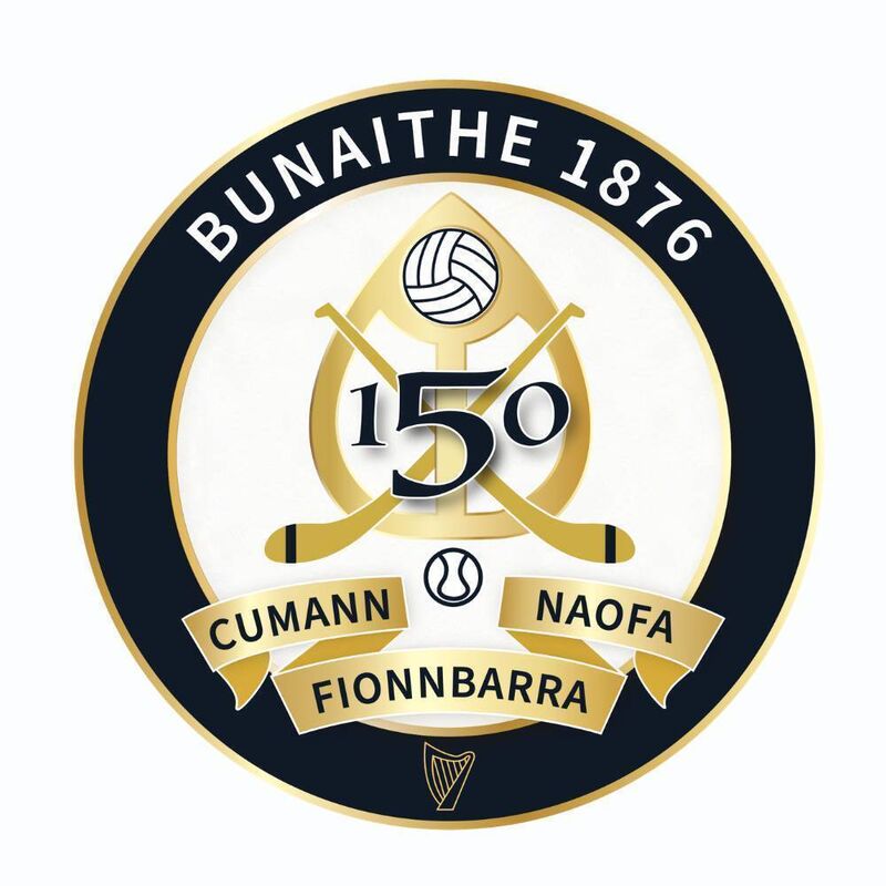 The special commemorative St Finbarr's crest to mark the club's 150th anniversary.