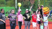 Visually impaired tennis programme is a smash hit at Douglas