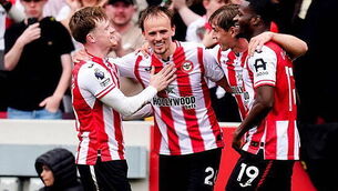 West Ham’s survival out of their hands as Brentford’s win boosts European bid
