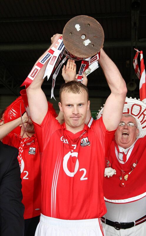 Cork's Michael Shields lifts the Munster trophy in 2012. Picture: INPHO/Lorraine O'Sullivan