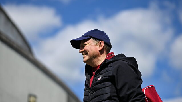 <p>Cork manager John Cleary arrives in Killarney in 2024. Picture: Brendan Moran/Sportsfile</p>