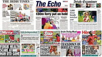 What the papers say: Monday's front pages