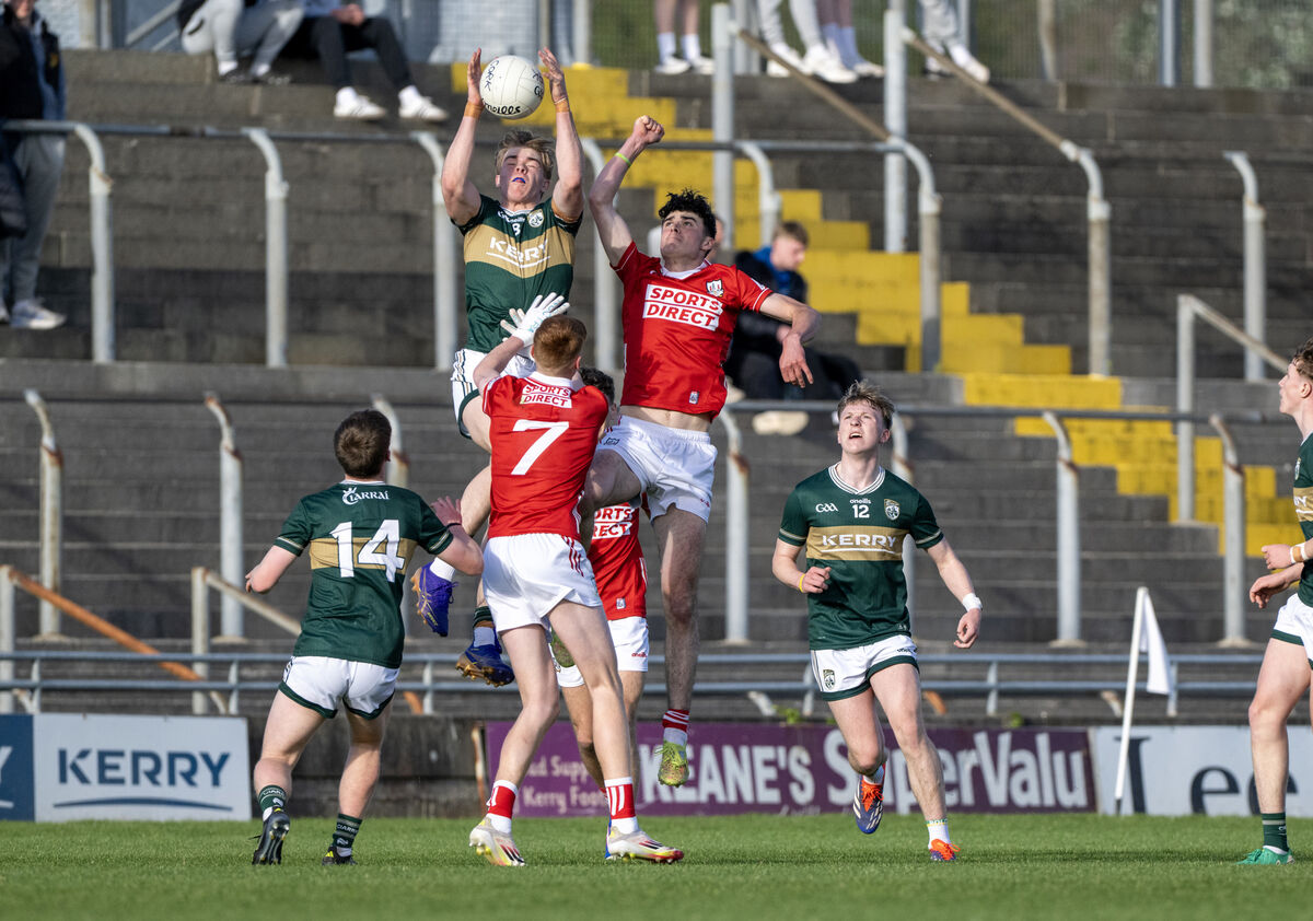 Kieran O'Shea of Cork in action against Kerry. Picture: Dominick Walsh Kieran O'Shea of Cork in action against Kerry. Picture: Dominick Walsh