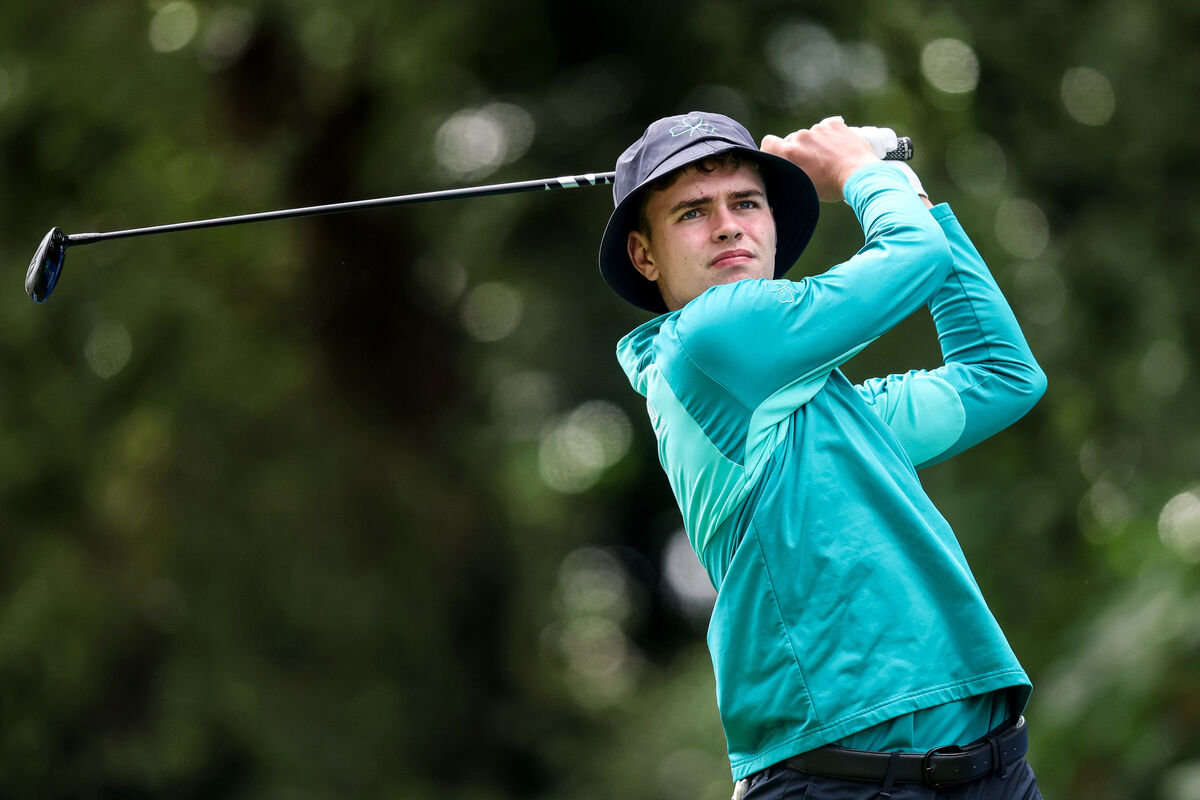John Doyle on the 17th at the 2025 Amgen Irish Open, The K Club, Kildare John Doyle on the 17th at the 2025 Amgen Irish Open, The K Club, Kildare