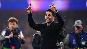 Mikel Arteta thrilled as Arsenal ‘make history together’ in Champions League