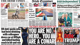What the papers say: Wednesdays front pages