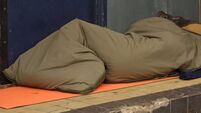 sleeping rough