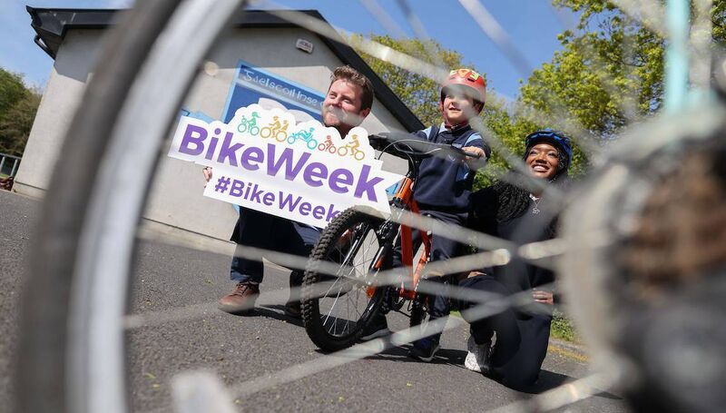 Participants are encouraged to share their experiences on social media using #BikeWeek and by tagging their local authority and Transport for Ireland Participants are encouraged to share their experiences on social media using #BikeWeek and by tagging their local authority and Transport for Ireland