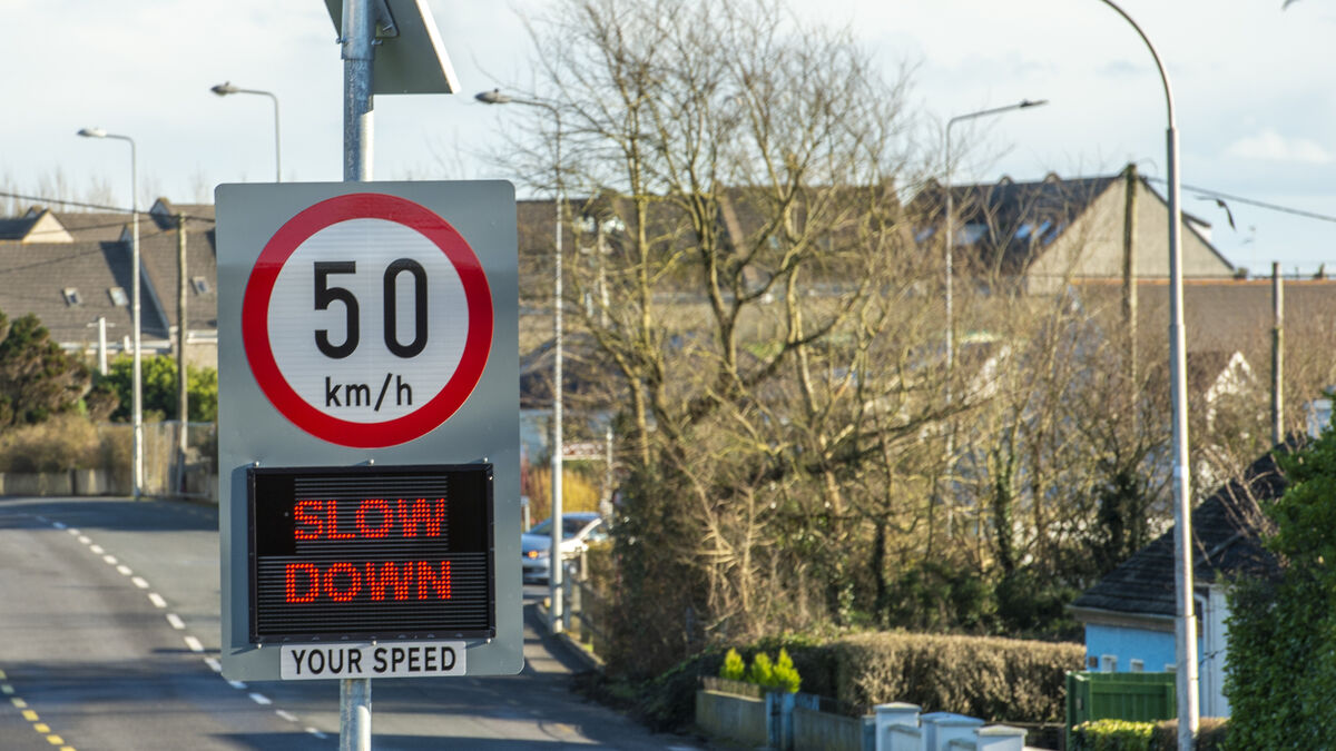 Cork battery thieves are targeting speed indicator signs