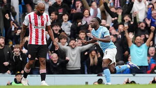 Jeremy Doku inspires Manchester City again in win over Brentford