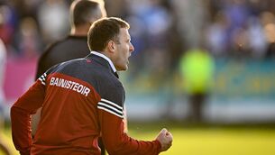 <p>Cork manager Ben O'Connor during Saturday's Munster SHC win over Waterford at Azzurri Walsh Park. Picture: Seb Daly/Sportsfile</p>