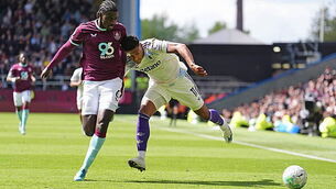 Champions League hopefuls Aston Villa held to draw at relegated Burnley