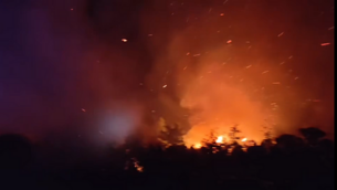 Gorse fire breaks out in Kilternan at foothills of Dublin mountains Gorse fire breaks out in Kilternan at foothills of Dublin mountains