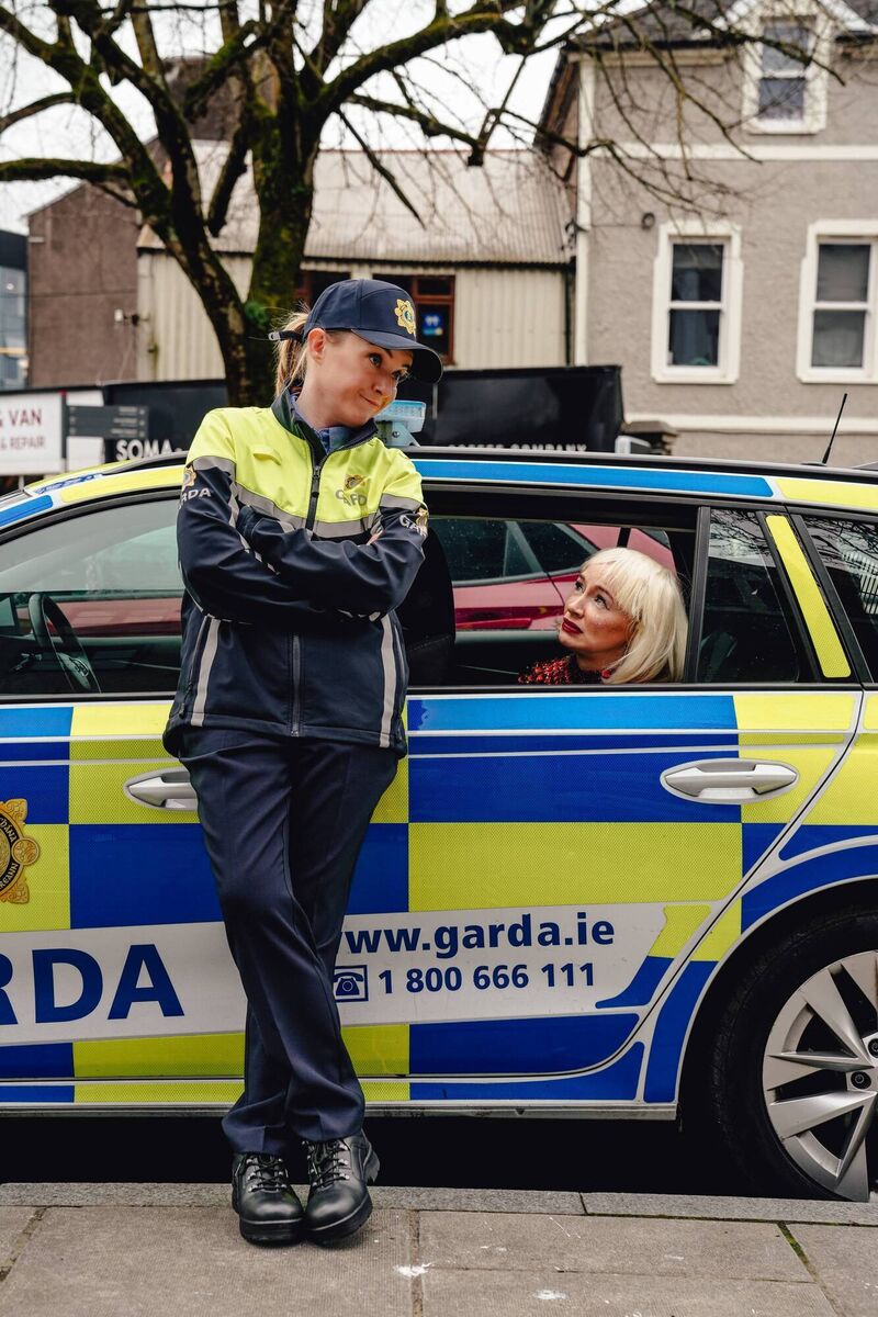 Cork actor, Irene Kelleher, plays Norma, the diva character while Laura Harte plays a Garda and a number of other characters in the play. 