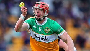 Offaly captain Charlie Mitchell hospitalised after becoming unwell following Kilkenny match