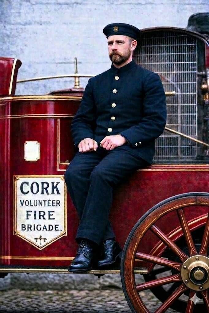 Firefighter James Keating pulled a woman from the blaze on Washington Street in 1895 and was hailed a hero