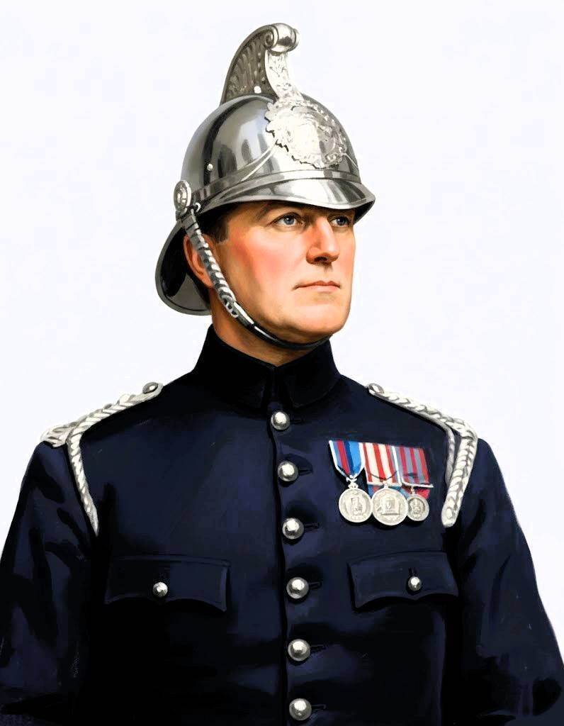 Rear Admiral James de Courcy Hamilton whose ancestor first installed the Augustinians in Cork in the 14th century