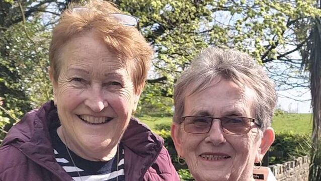 <p>Angie Doyle (left) and Joan Reidy (right), PRO of Newtownshandrum Tidy Towns</p>