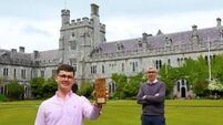 Cork college student wins entreprenuer award for e-commerce business