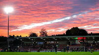 A view of the sky over Turners Cross 3/10/2025
