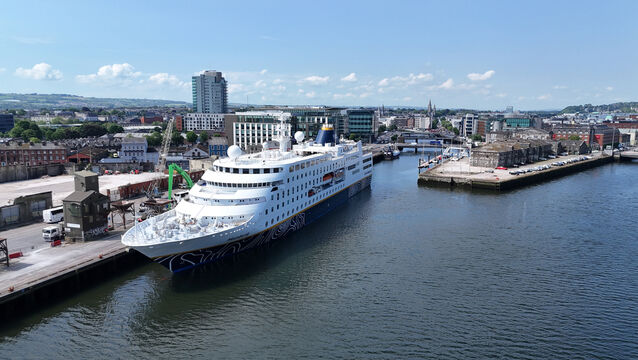 <p>Mr McCarthy said: 'I, along with other river users, will ask the design team to revisit the preferred route across current bridges to protect our safe harbour for ships and avoid a mistake that future generations will rue. Picture: Larry Cummins</p>