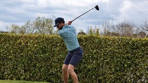 <p>David Howard had a second place finish at the Flogas Irish Amateur Open at Seapoint last week. Picture: Niall O'Shea</p>