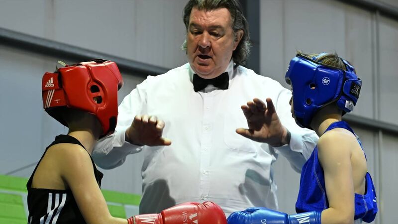 Referee John Casey honoured for his dedication to Cork boxing