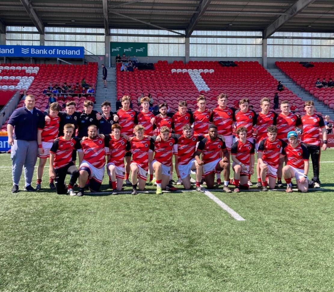 Joy for Midleton CBS in the U19 Mungret Cup recently.