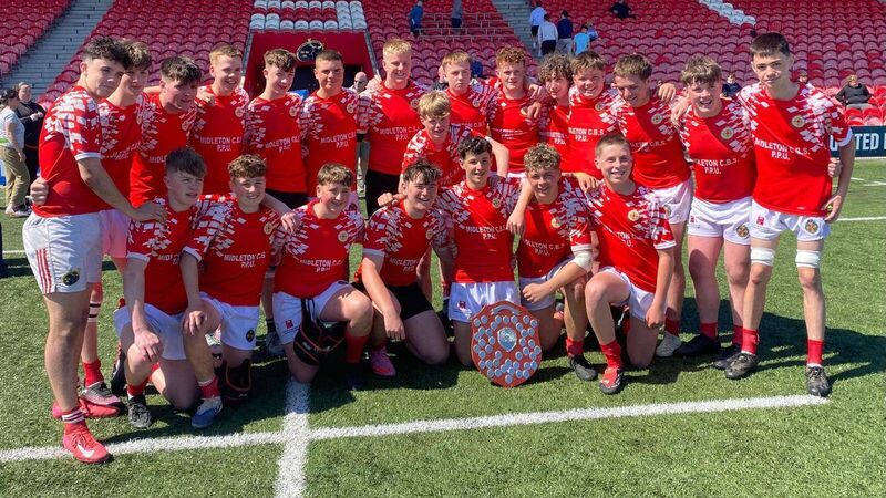 Midleton CBS bask in glory of historic rugby double
