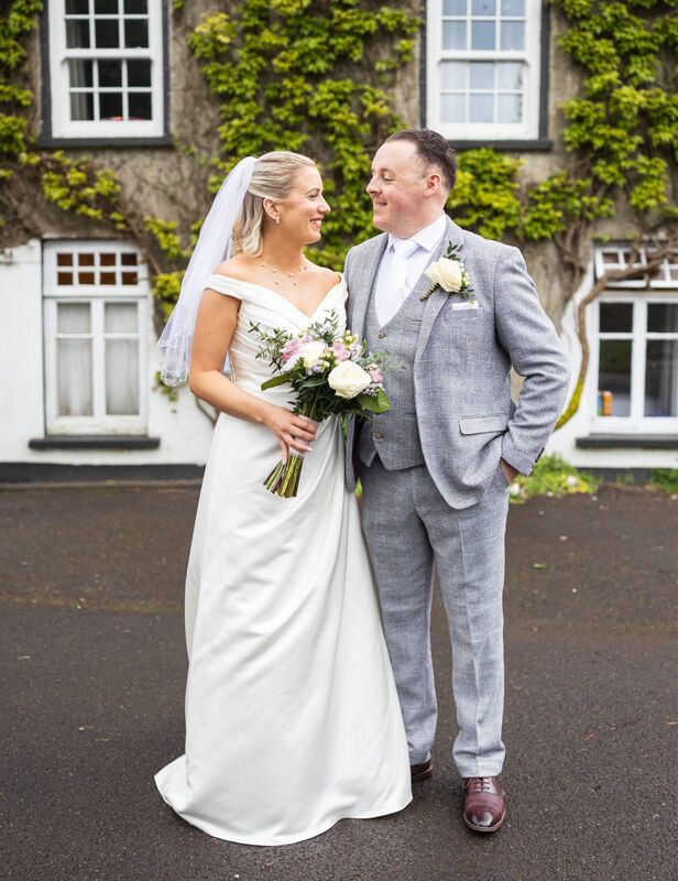 Clodagh and Timmy first met online and were wed earlier this month. Pictures: James O'Driscoll. 