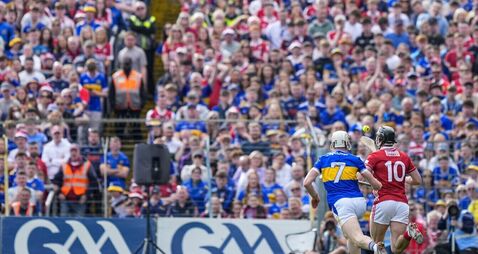 Darragh Fitzgibbon and Bryan O'Mara in action 19/4/2026