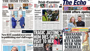 What the papers say: Friday's front pages What the papers say: Friday's front pages