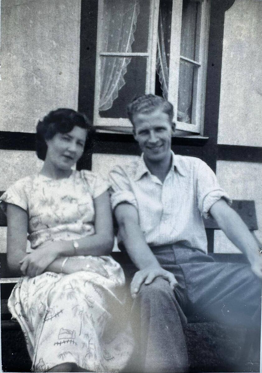 Joe and his wife Pat, who were married for 57 years. Joe and his wife Pat, who were married for 57 years.
