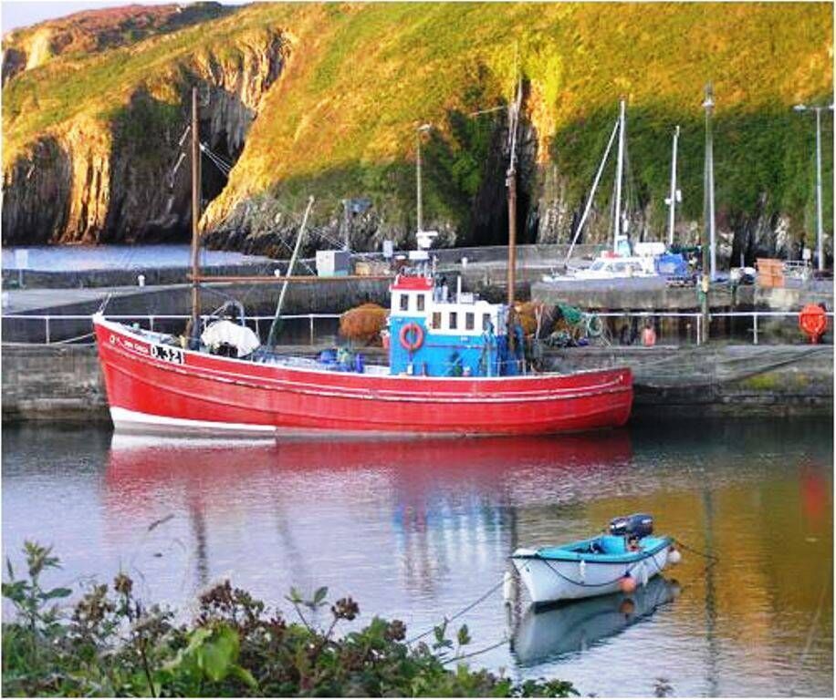 The Ard Casta fishing boat will be taken out of the water and refurbished. Picture: Cape Clear Projects Group.