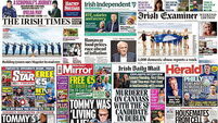 What the papers say: Saturday's front pages