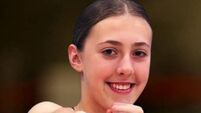 Claire Crowley, representing the St Martha's BC is rated one of the best young boxers to ever come out of Cork