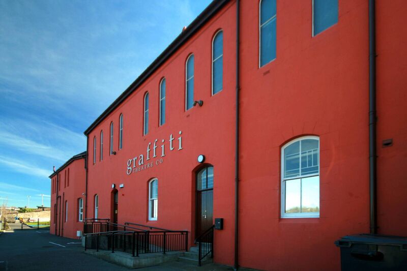 The exterior of the Graffiti Theatre, Cork Picture: Miki Barlok