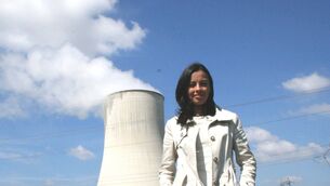<p>Liz Bonnin at Civaux nuclear power station in France, in a programme that was produced by Kathriona Devereux</p> <p>Liz Bonnin at Civaux nuclear power station in France, in a programme that was produced by Kathriona Devereux</p>