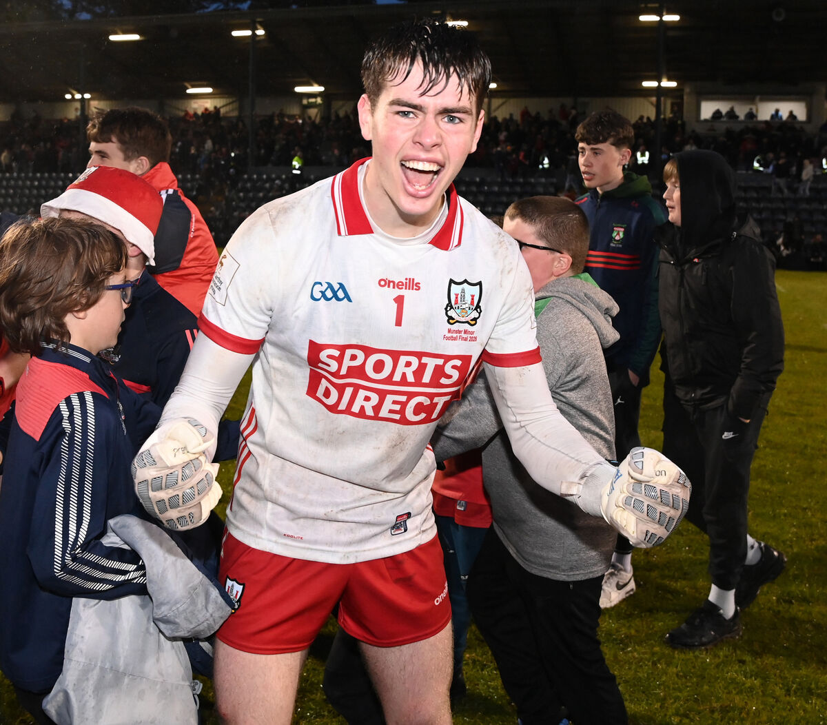 Cork goalkeeper Rory Twohig celebrates after defeating Kerry. Picture: Eddie O'Hare Cork goalkeeper Rory Twohig celebrates after defeating Kerry. Picture: Eddie O'Hare