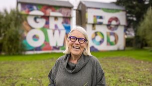 <p class="contextmenu internal_Caption">Darina Allen says she is a glass half full person. Picture:Daniel Callen</p>