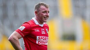 <p>Cork's Brian Hurley after the win over Limerick this year. Picture: James Lawlor/INPHO</p>