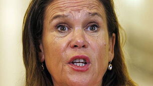 Mary Lou McDonald and Micheál Martin clash over RTÉ Mary Lou McDonald and Micheál Martin clash over RTÉ