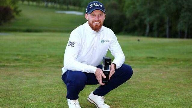 <p>John Murphy, winner of the Clutch Pro Tour event at Crondon Park Golf Club last week. Photo Credit: Andy Crook</p>