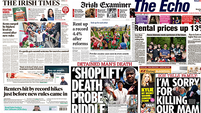 What the papers say: Wednesday's front pages