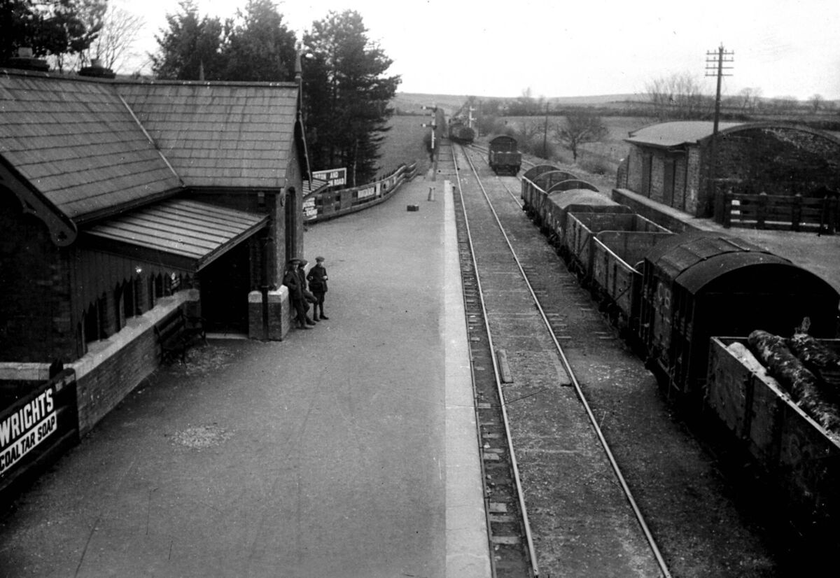 Upton Station on the old West Cork railway line pictured around 1920. The station was the scene of an infamous ambush during the Irish War of Independence. Upton Station on the old West Cork railway line pictured around 1920. The station was the scene of an infamous ambush during the Irish War of Independence.
