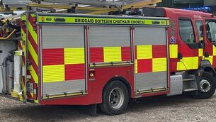 <p>A spokesperson for Cork City Fire Brigade said two units had responded to reports of a house fir. Picture credit: Cork City Fire Service</p>