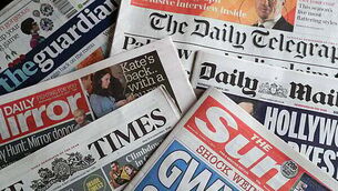 What the papers say: Friday's front pages What the papers say: Friday's front pages
