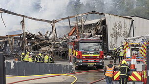 No injuries after fire causes significant damage to Donegal business