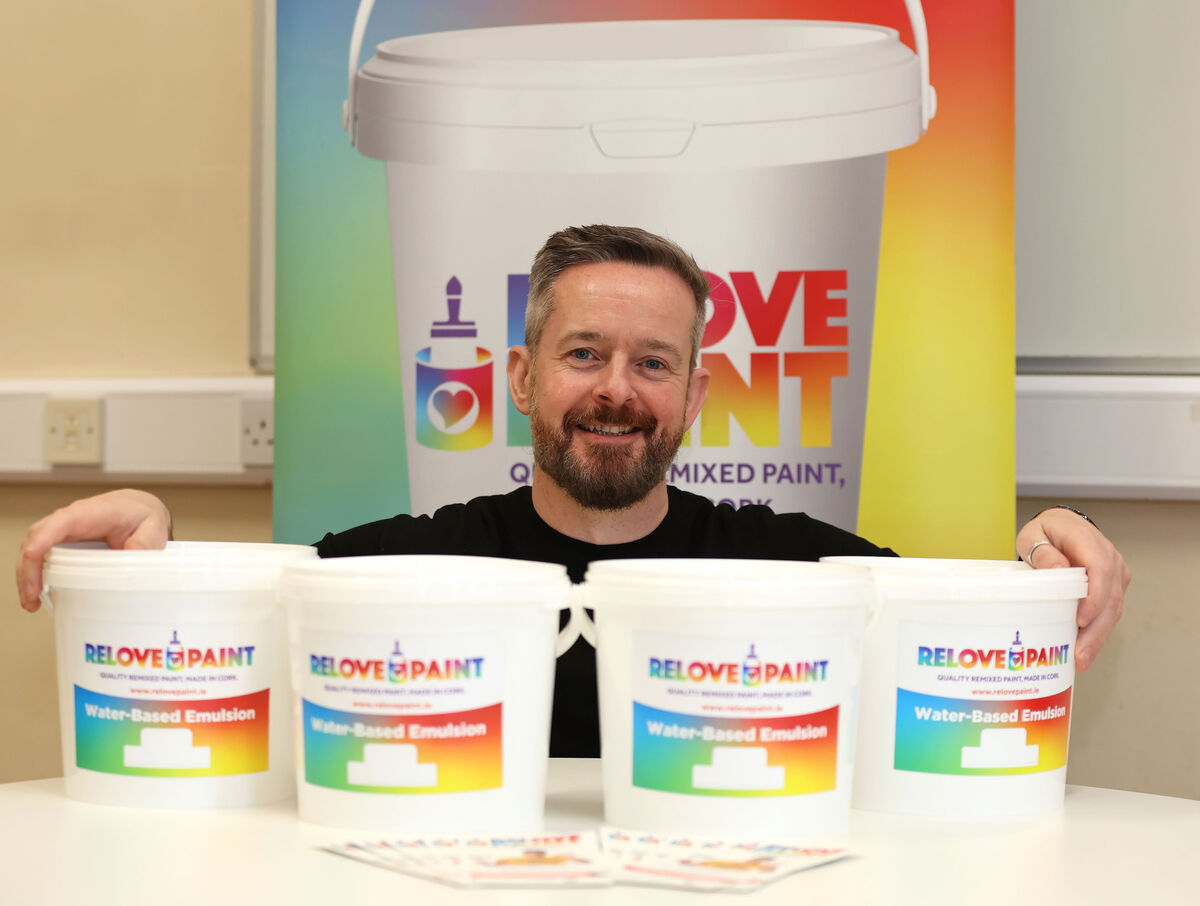 Ger Cooney, CE Supervisor & Relove Paint Coordinator. Picture: Jim Coughlan
Ger Cooney, CE Supervisor & Relove Paint Coordinator. Picture: Jim Coughlan