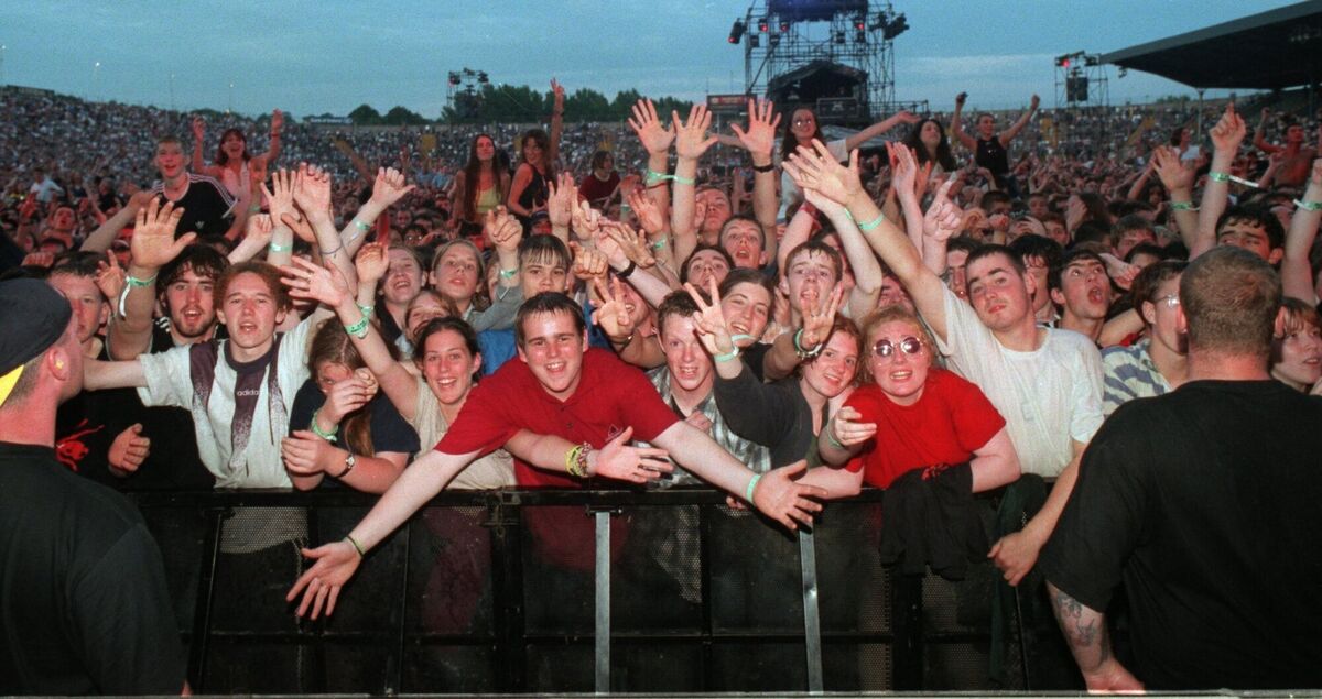 More fans at the Oasis concert at Páirc Uí Chaoimh in 1996. Picture: Eddie O’Hare
More fans at the Oasis concert at Páirc Uí Chaoimh in 1996. Picture: Eddie O’Hare